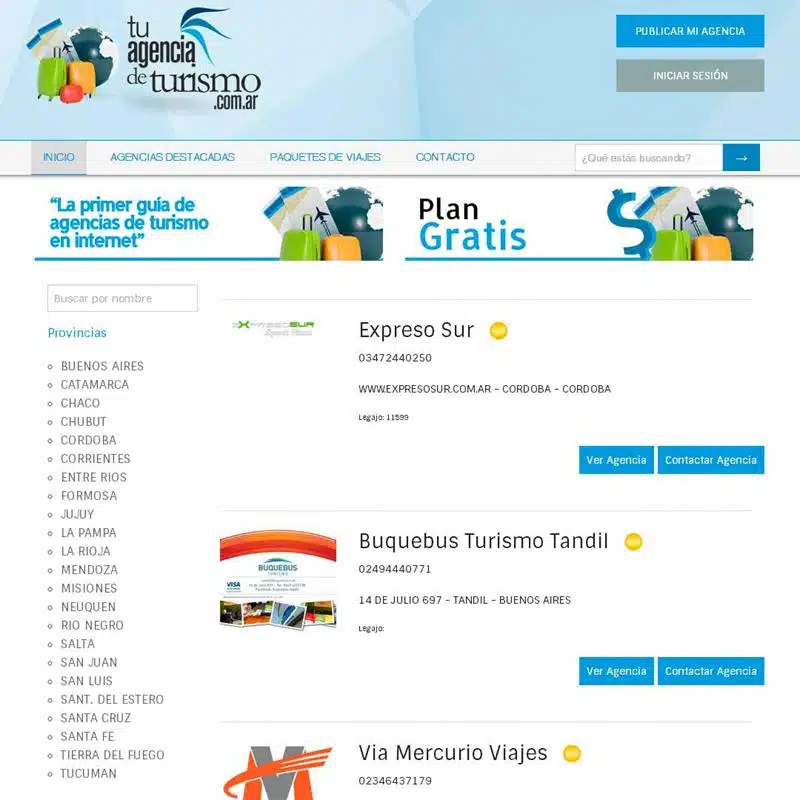 STARTUP «TU AGENCIA DE TURISMO»