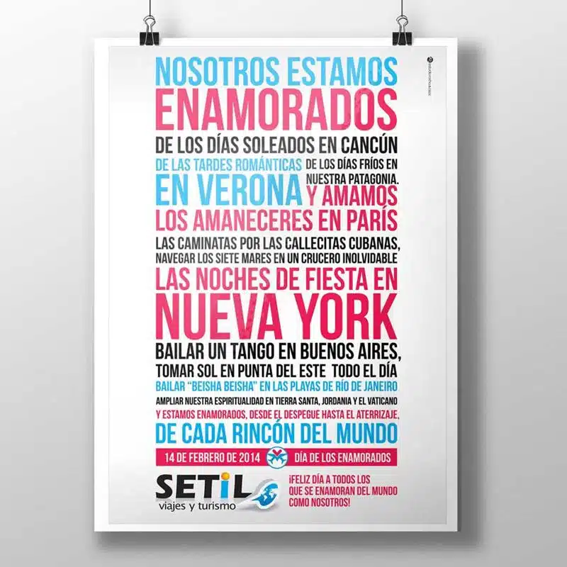 Afiche Setil Viajes y Turismo