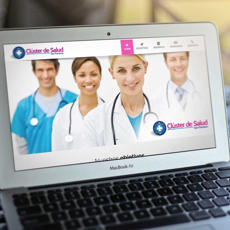 Sitio web Cluster de Salud