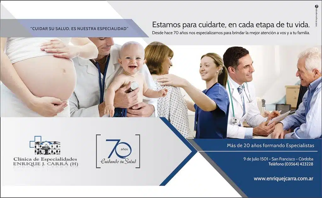 Nueva imagen gráfica de la clínica Enrique J. Carrá