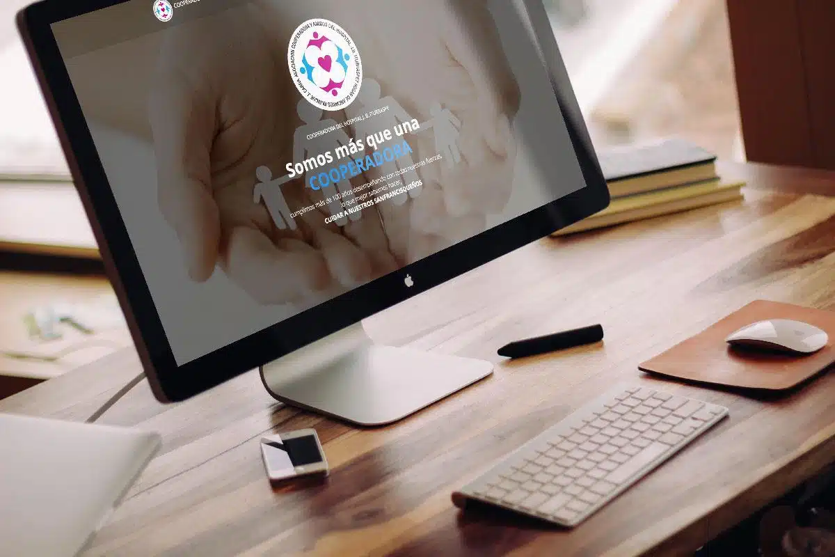 Sitio web de la Cooperadora del Hospital J.B. Iturraspe