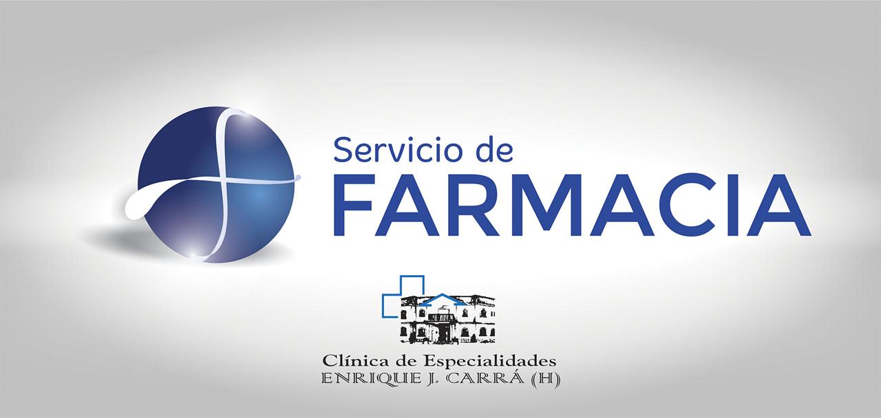 Nuevo logo para la farmacia de la Clínica de Especialidades Enrique J. Carrá (H)