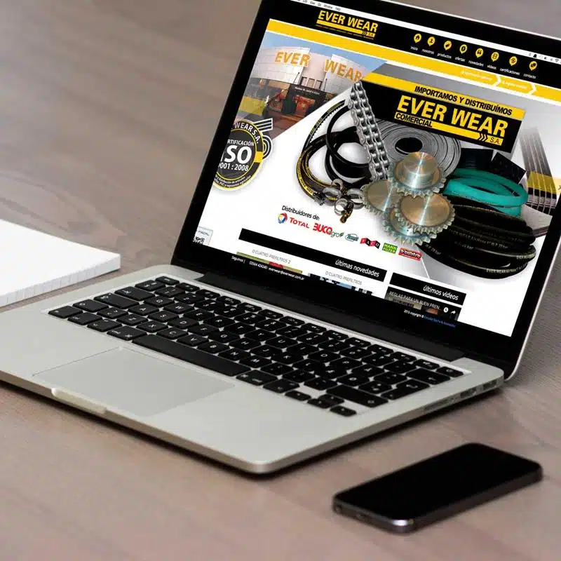 Ever Wear – Plataforma web