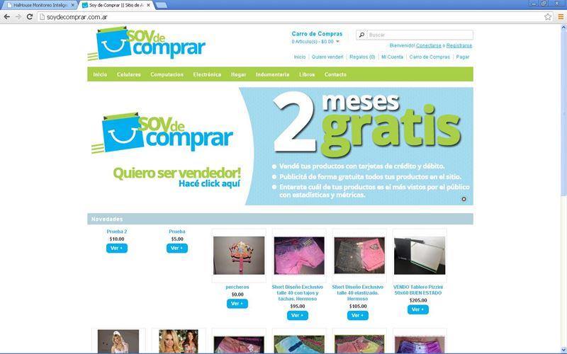 Nuevo sitio e-commerce SOY de COMPRAR