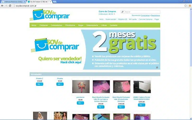 Nuevo sitio e-commerce SOY de COMPRAR