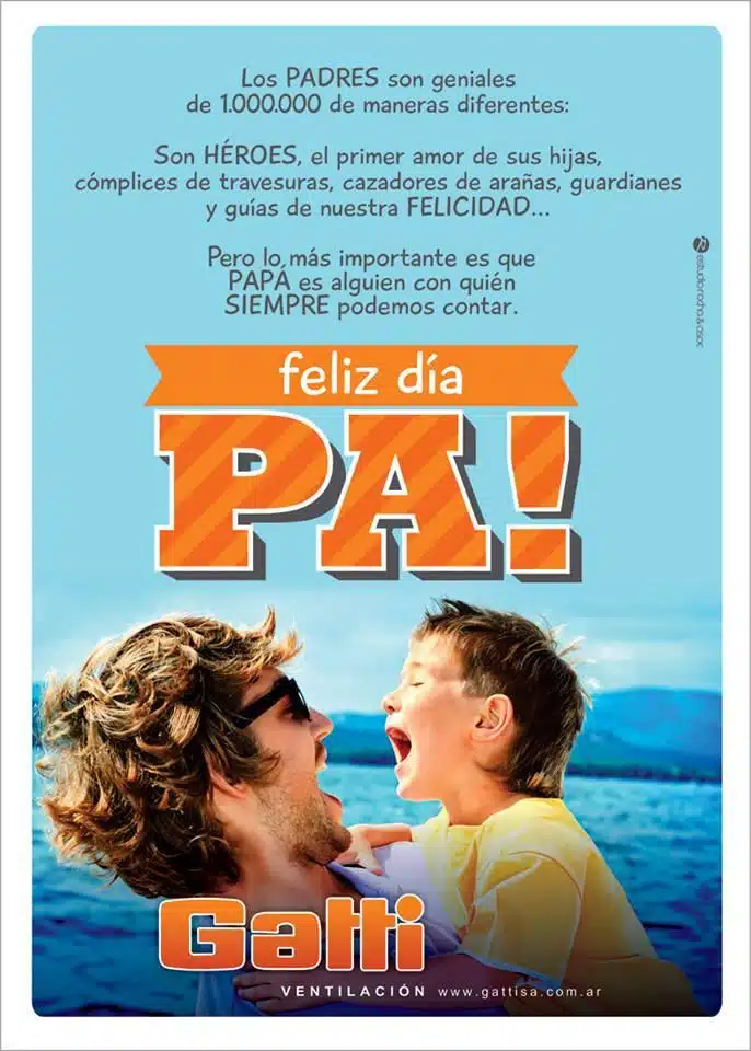 Día del Padre para Gatti Ventilación