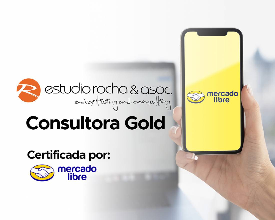 Estudio Rocha fue certificada como consultora GOLD por MercadoLibre