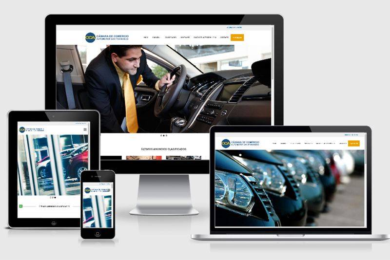 Implementamos la nueva página web de la Cámara de Comercio del Automotor
