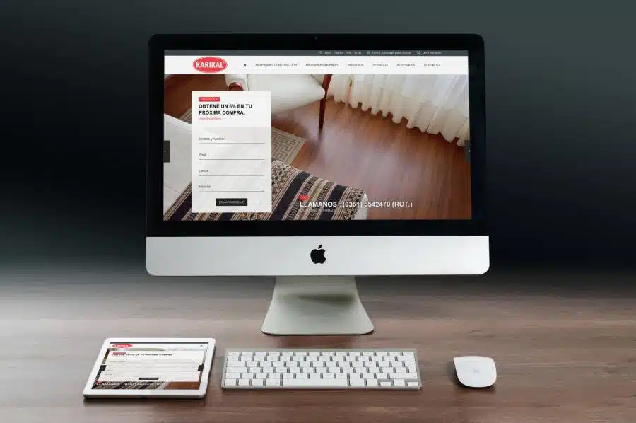 Presentamos nuevo sitio web para la empresa Karikal