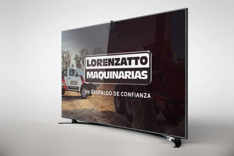 Comercial de TV para Lorenzatto Maquinarias