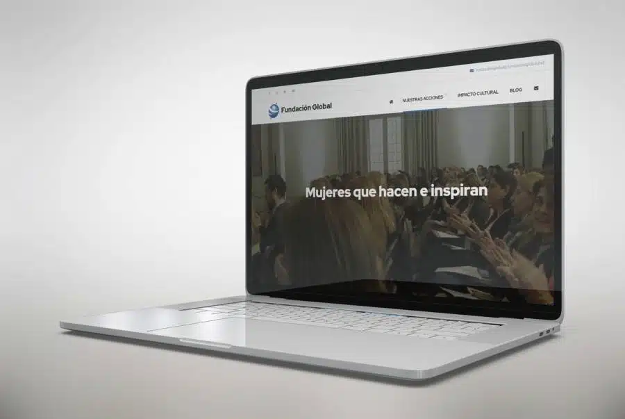 Desarrollo web para Fundación Global
