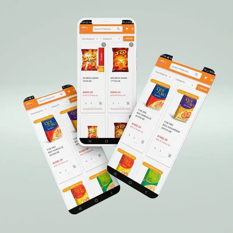 Nuevo desarrollo de APP para vendedores de Tyna