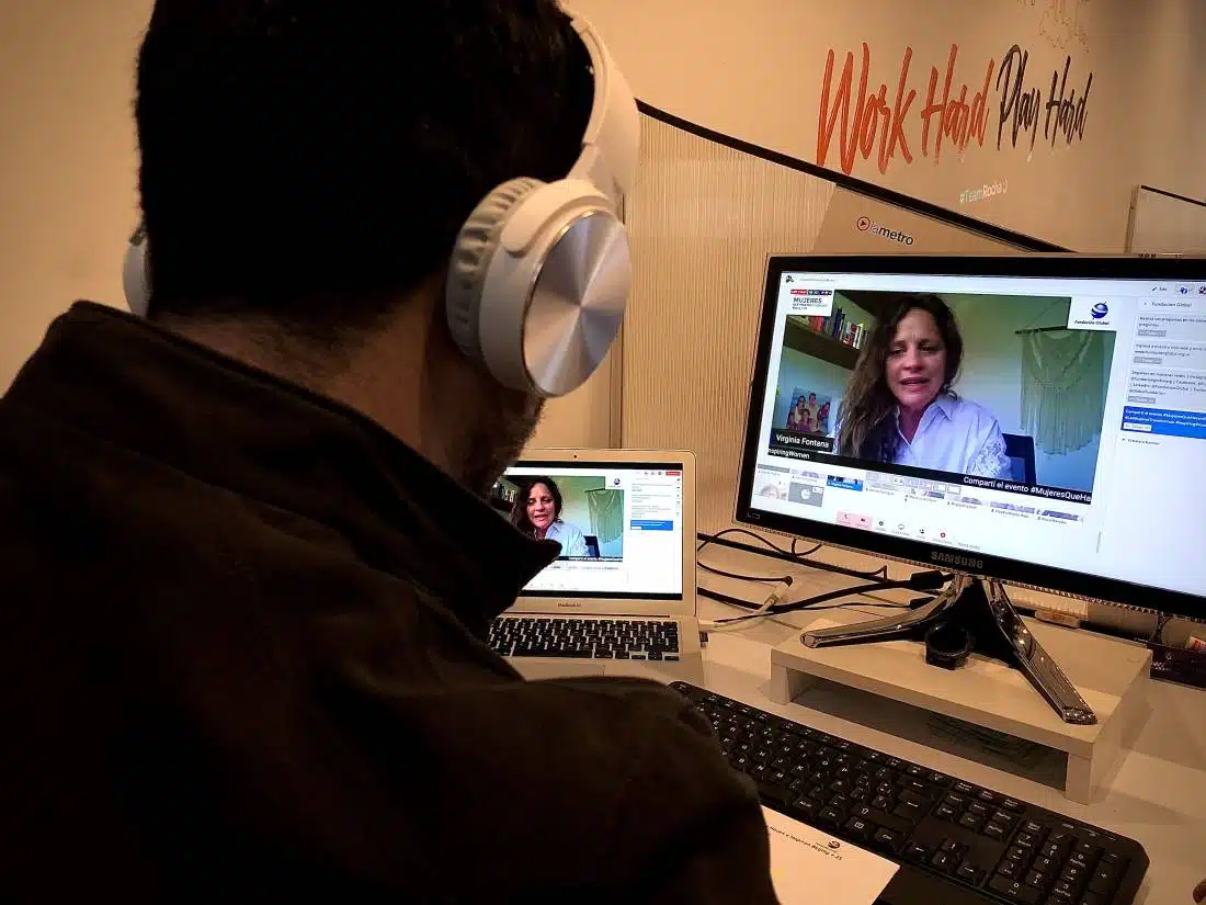 MUJERES QUE HACEN E INSPIRAN: streaming en vivo producido por nuestra consultora