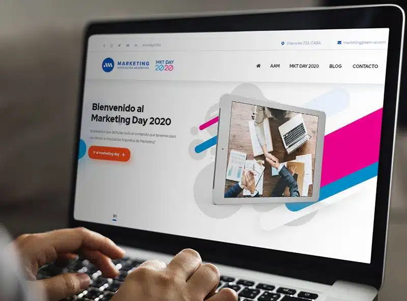 Desarrollamos la plataforma de streaming para el Marketing Day 2020