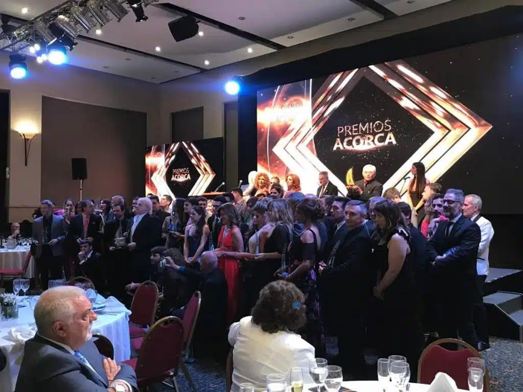 Con gran éxito se desarrolló una nueva edición de los premios Acorca