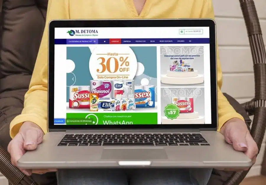 Tienda Online para Mauricio Detoma