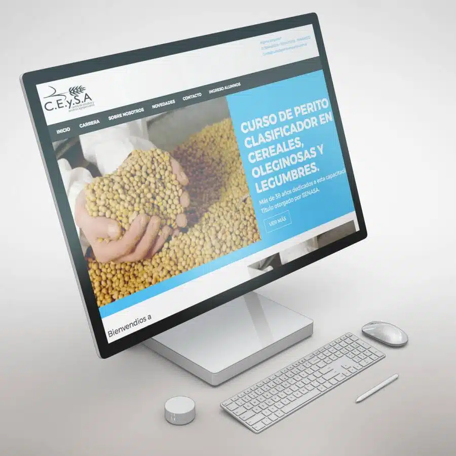 CEySA confió en nosotros para el desarrollo de su nueva web