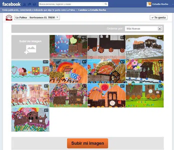 Concurso de Confitería La Palma en redes sociales