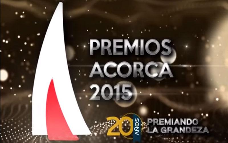 Los Premios Acorca 2015 en una noche de pura excelencia