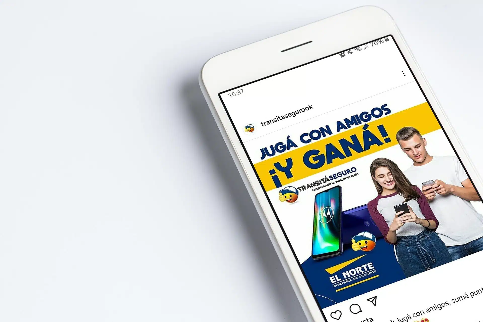 Campaña de Marketing Digital en Redes Sociales para Transitá Seguro por El Norte