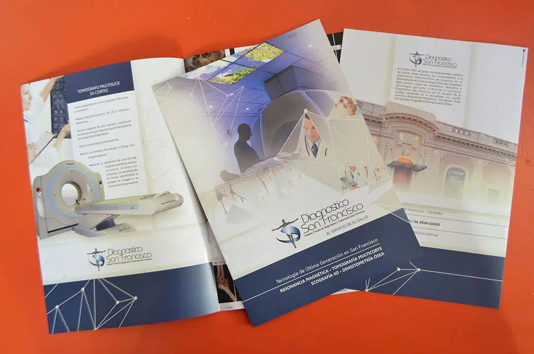 Brochure para Diagnóstico San Francisco