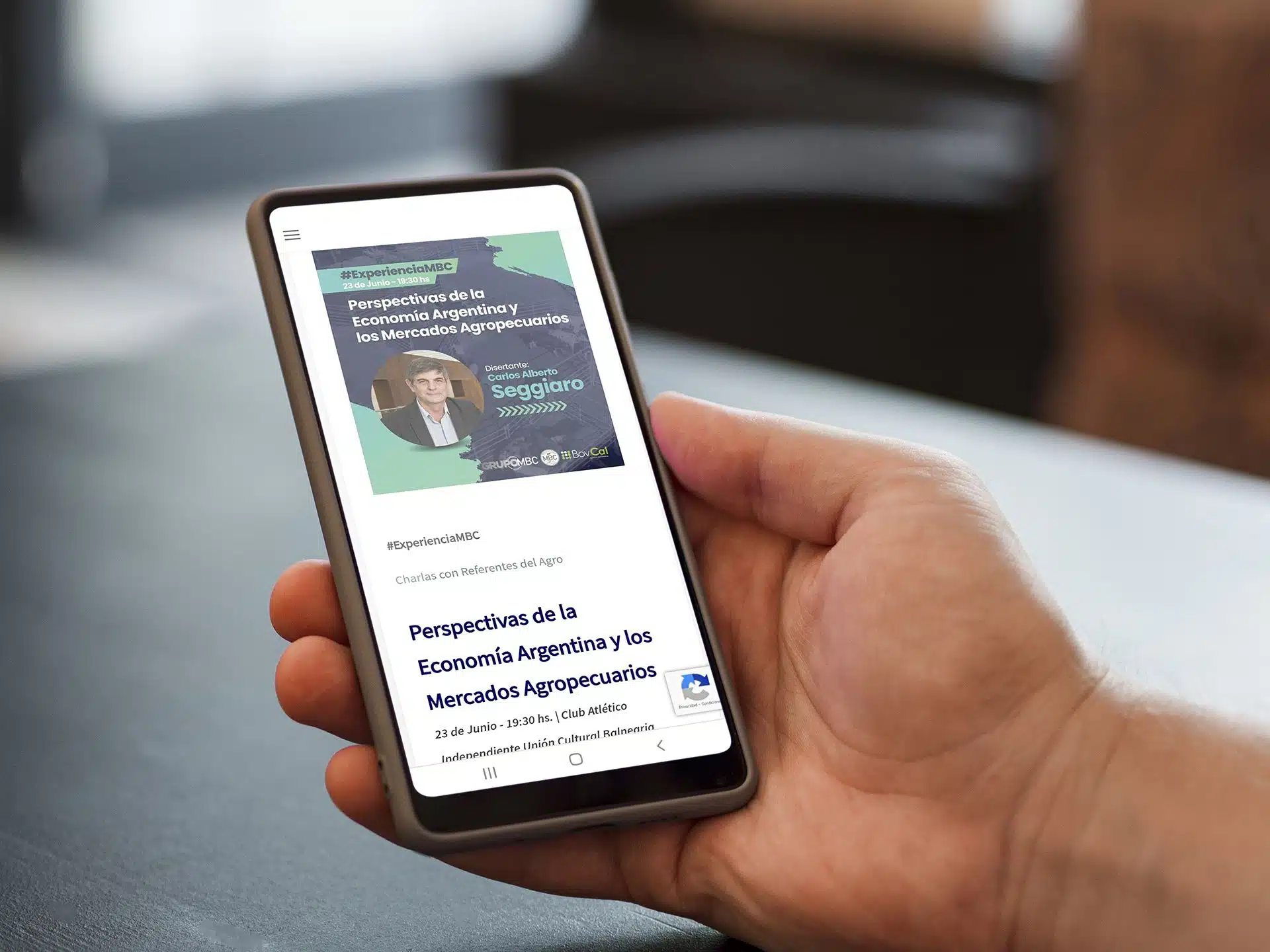 Creación de Landing Page para Inscripciones de la #ExperienciaMBC