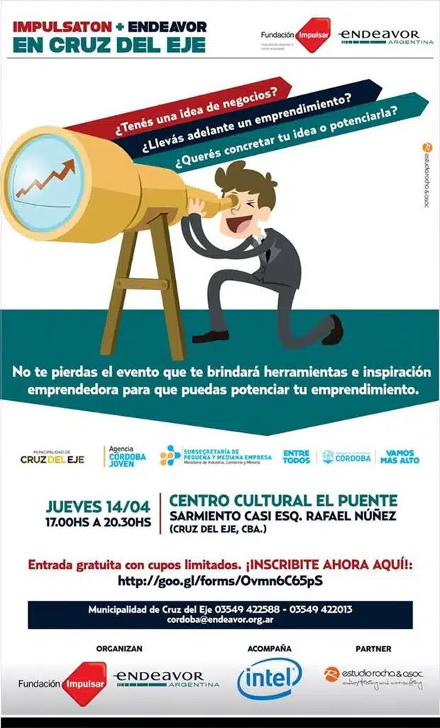 Flyer para Endeavor e Impulsar