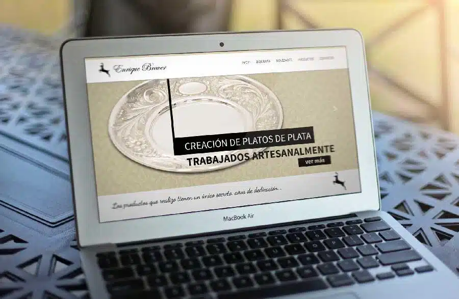 Sitio web Platería Braver