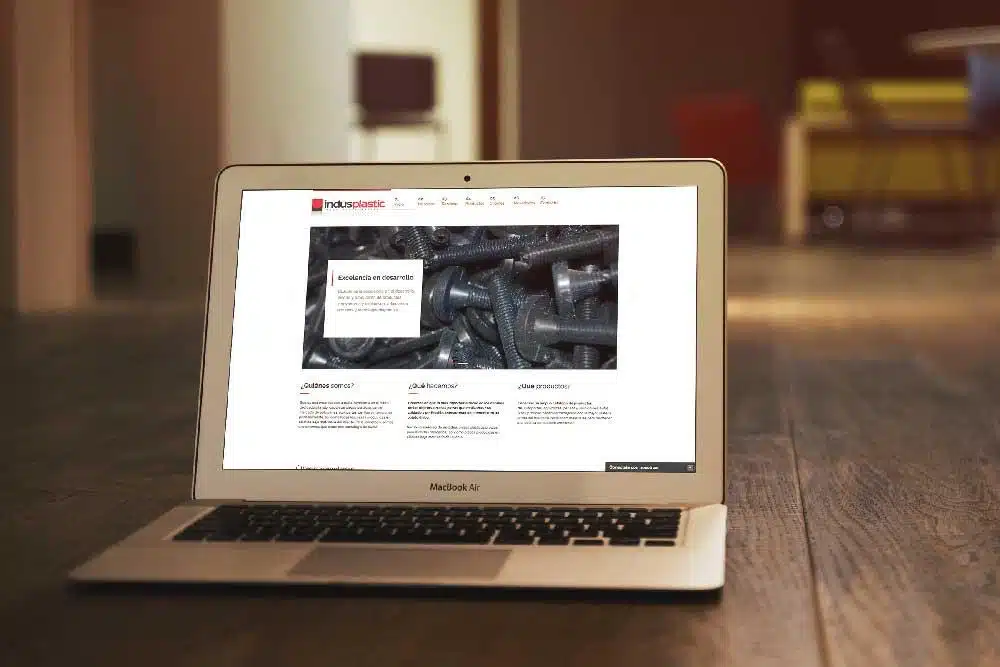 Sitio web Indusplastic