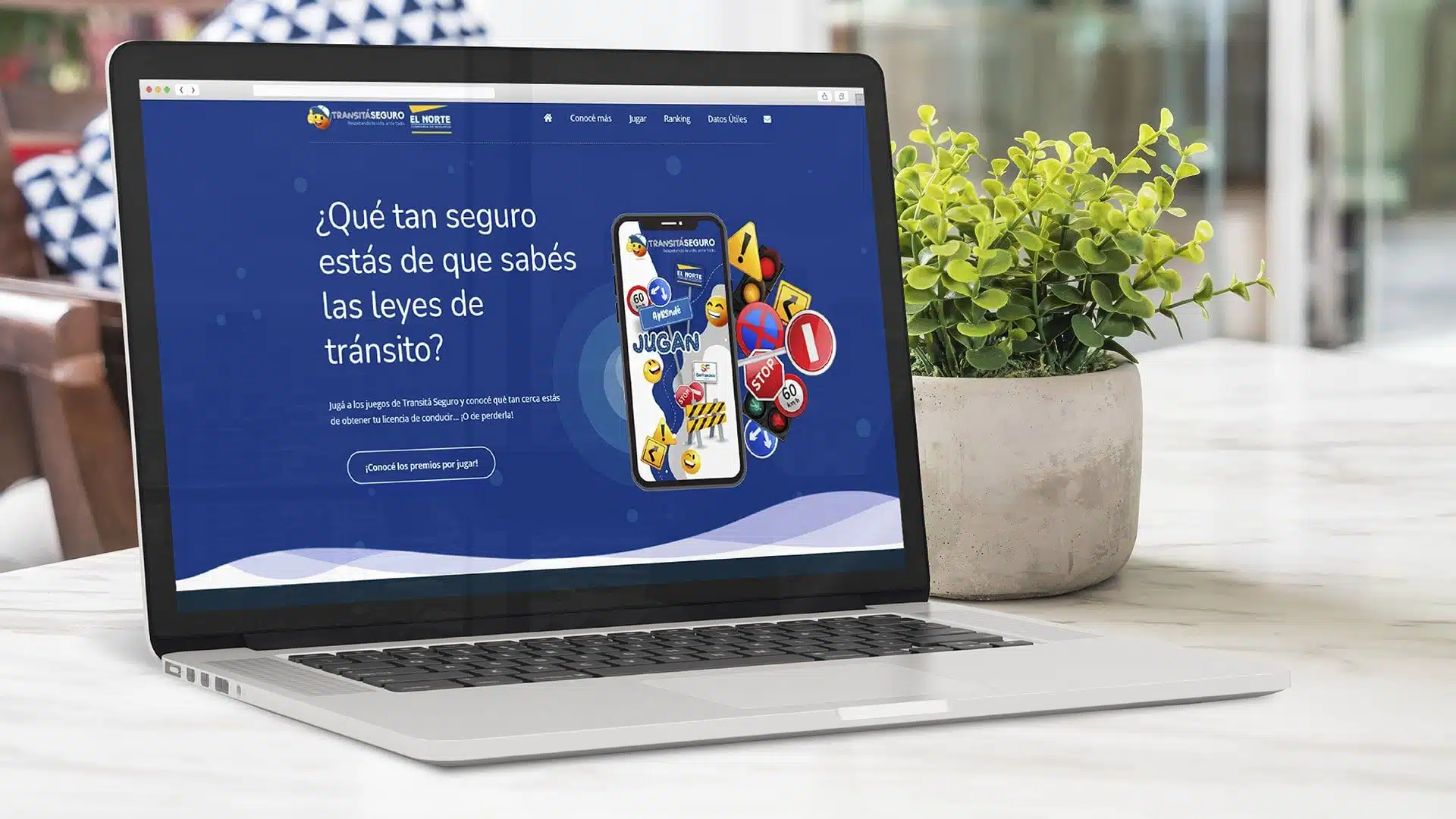 Desarrollo de Sitio Web para Transitá Seguro por El Norte