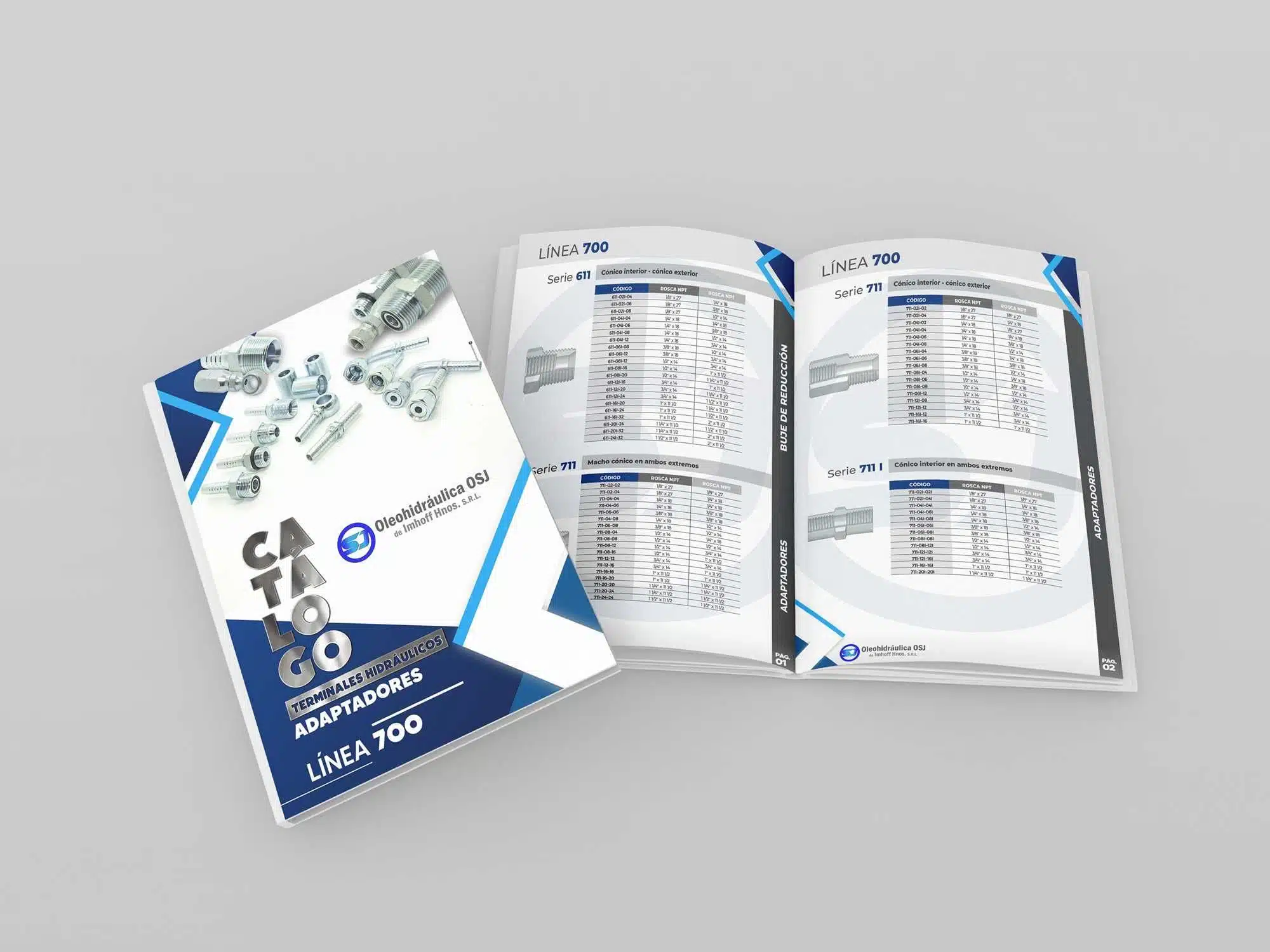 Diseño de Catalogo para OSJ