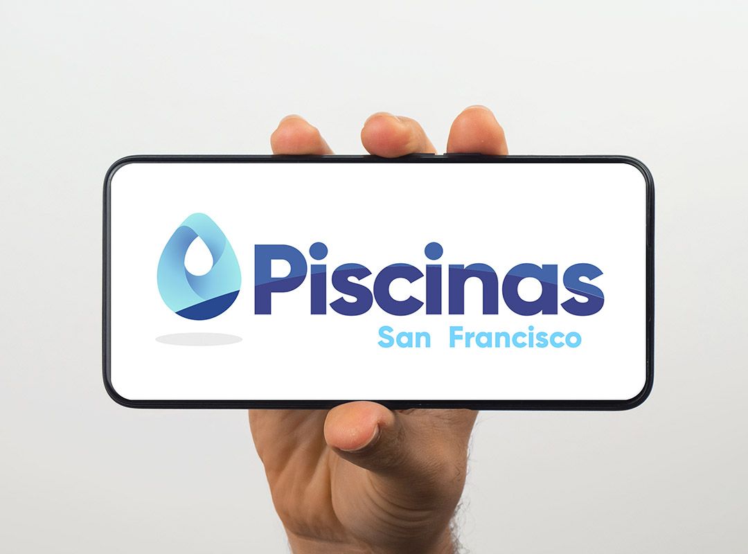 Diseño de logotipo para Piscinas San Francisco