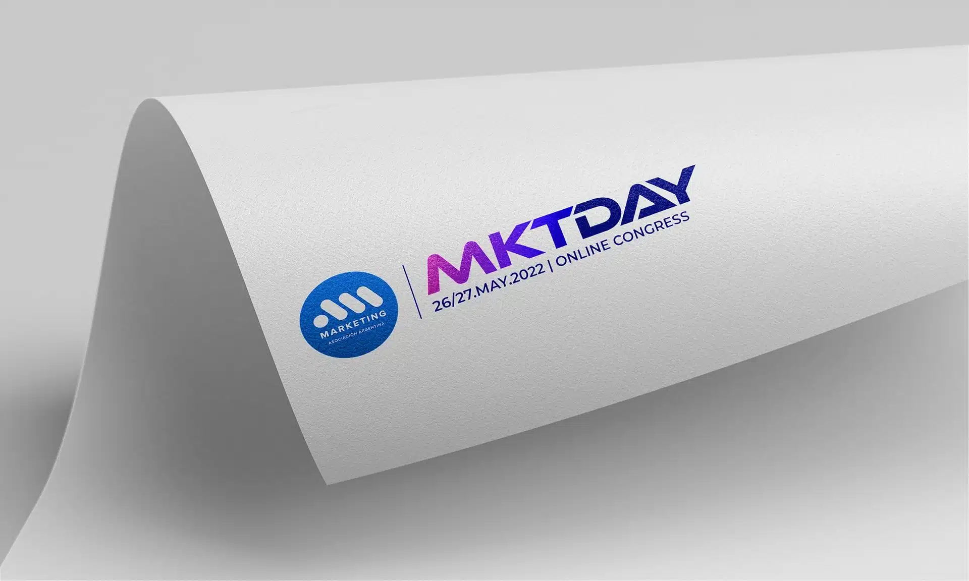 Diseño de Marca para Marketing Day 2022 de la Asociación Argentina de Marketing