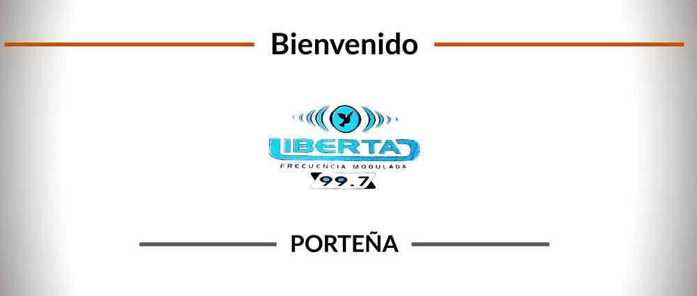 Nuevo desarrollo WEB para FM Libertad de Porteña