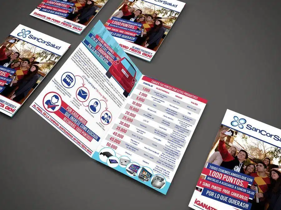 Folletos para Sancor Salud