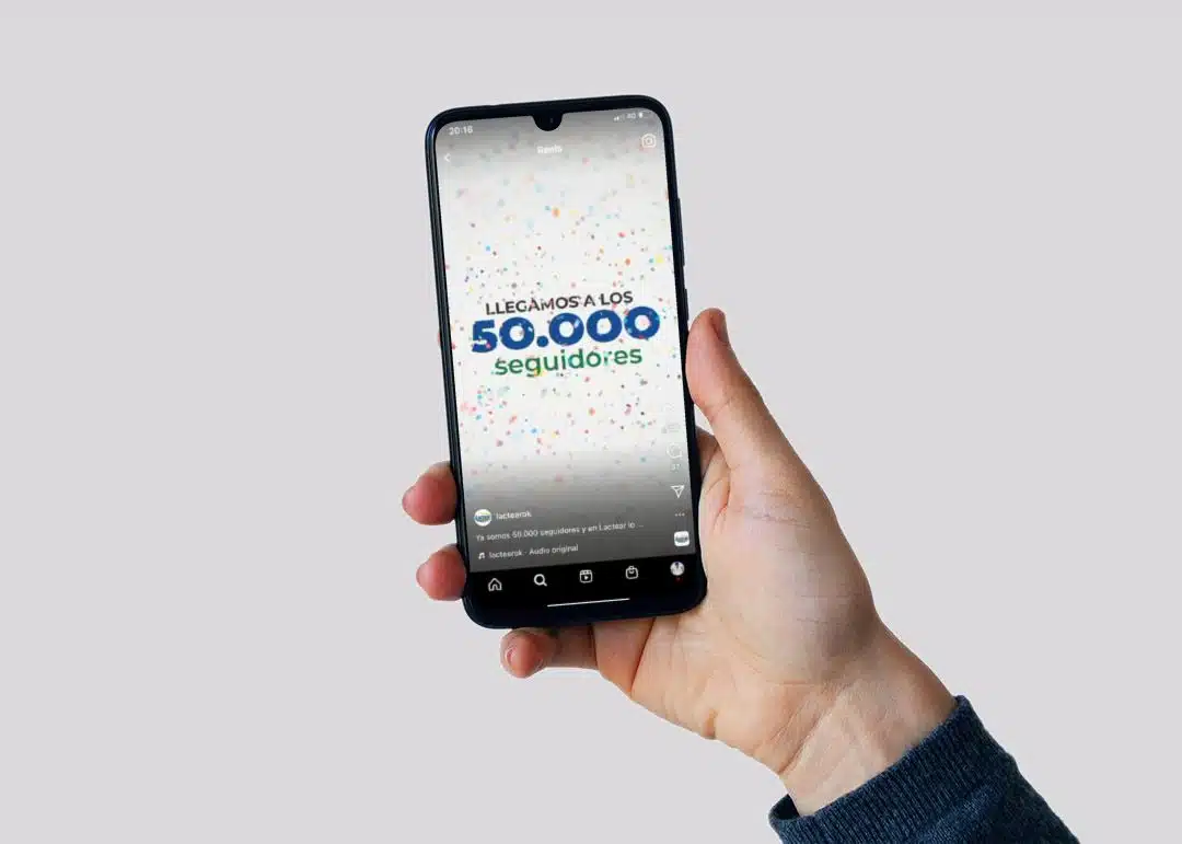 Llegamos a los 50.000 seguidores junto a Lactear
