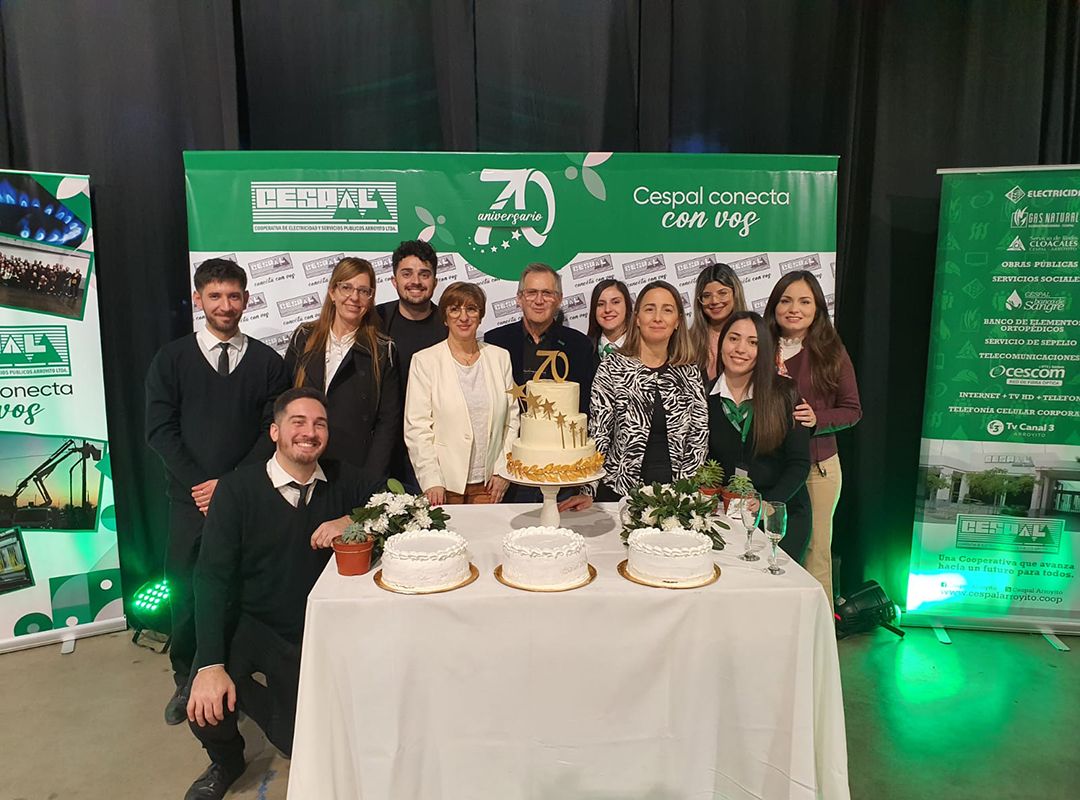 Organización Integral de Eventos: Festejo 70 años Cespal