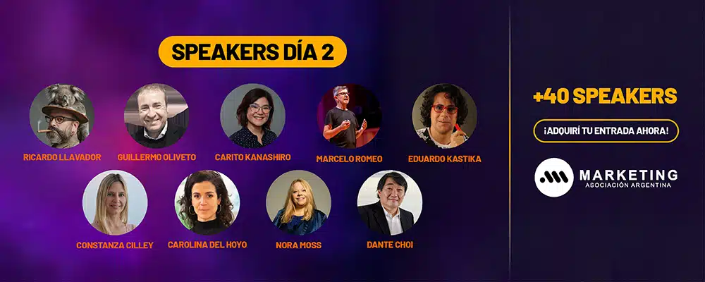 Marketing Day 2024: Mirá o volvé a ver a los Speakers del día 2
