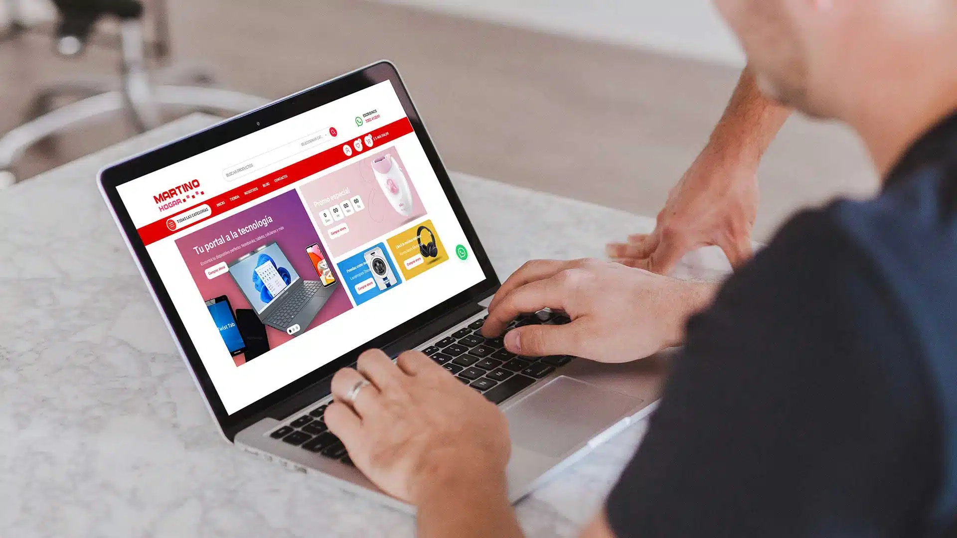 Desarrollo de Comercio Electrónico para Martino Hogar