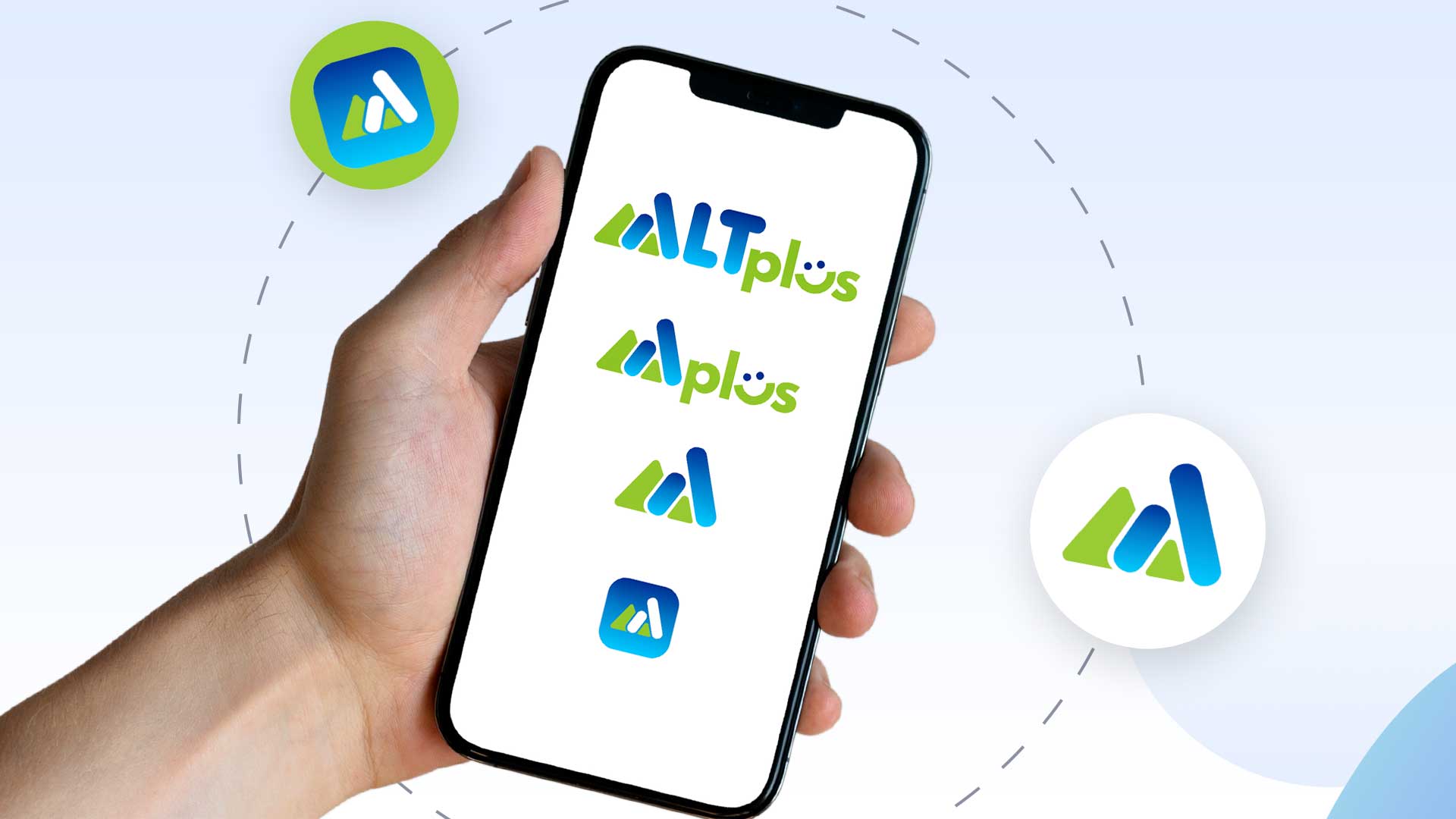 Nuevo diseño de marca para la App Alt Plus
